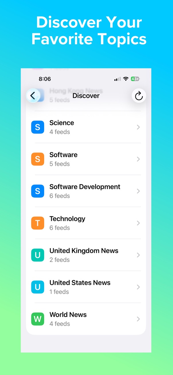 Discover your favorite topics in Zephyr